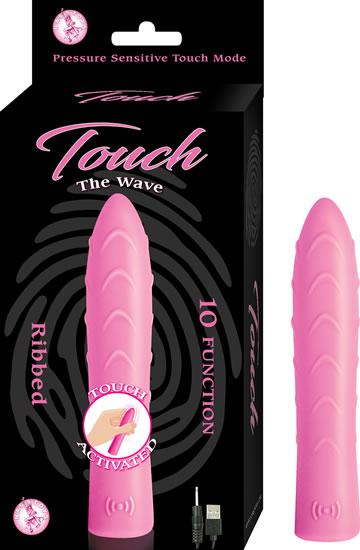 Touch The Wave Ribbed Vibrator SEXTOYCLUB
