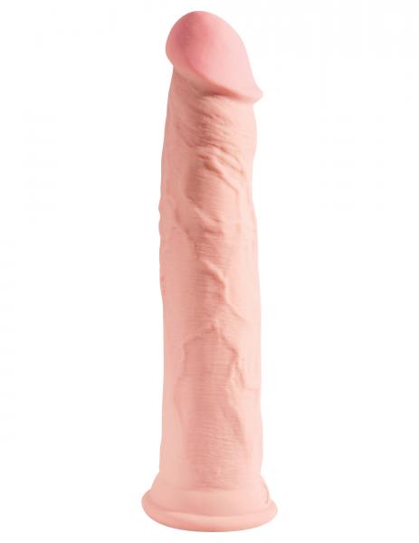 King Cock Triple Density 11 inches Dildo Beige - SP BOUTIQUE