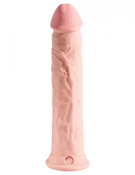 King Cock Triple Density 11 inches Dildo Beige - SP BOUTIQUE
