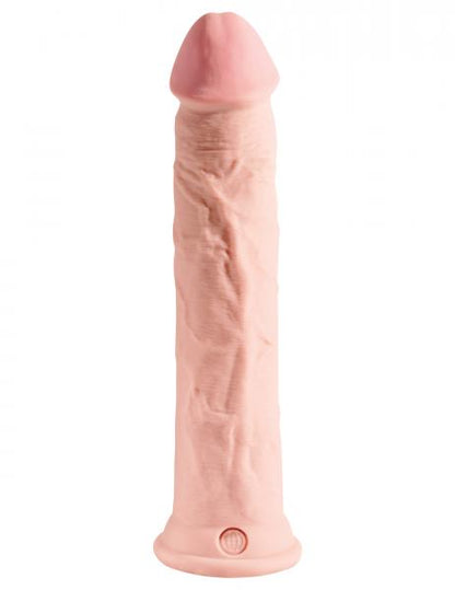 King Cock Triple Density 11 inches Dildo Beige - SP BOUTIQUE