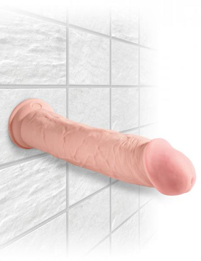 King Cock Triple Density 11 inches Dildo Beige - SP BOUTIQUE