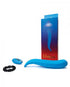 The Luvslide Couples Vibrator W/remote - Blue - SP BOUTIQUE