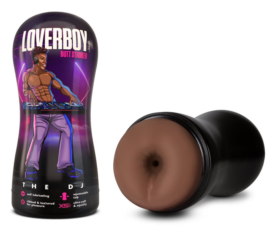 Loverboy - the Dj - Self Lubricating Stroker - Brown - SP BOUTIQUE