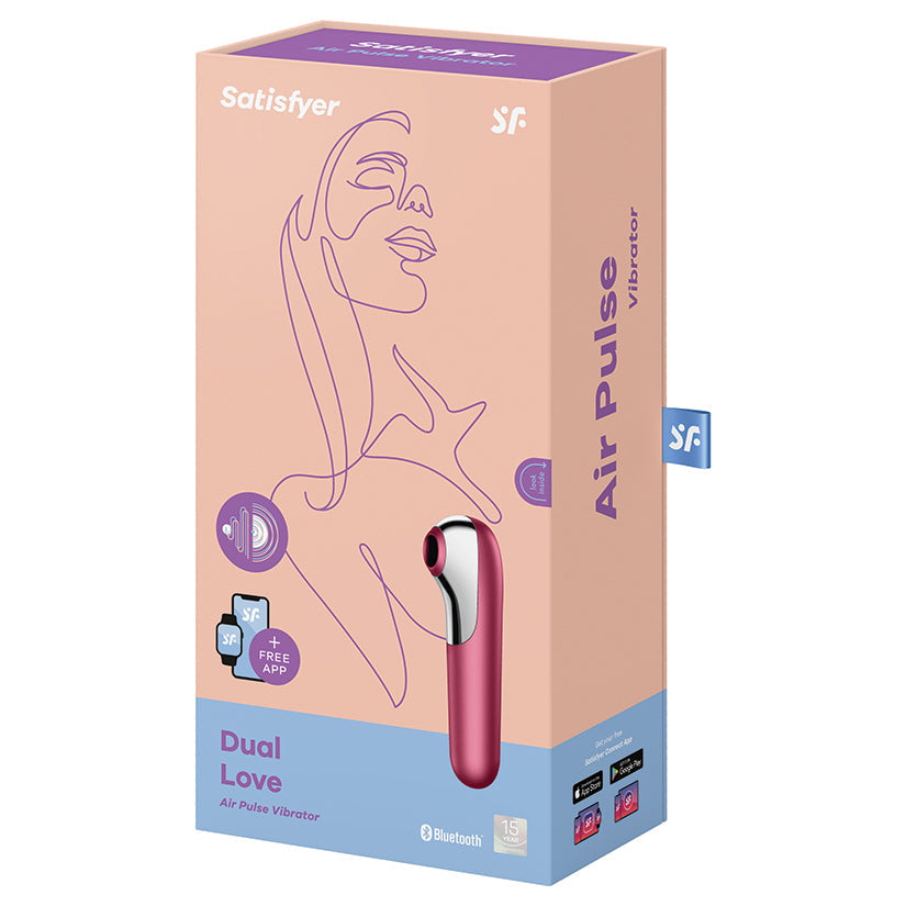 Satisfyer Dual Love Air Pulse Vibrator - SP BOUTIQUE