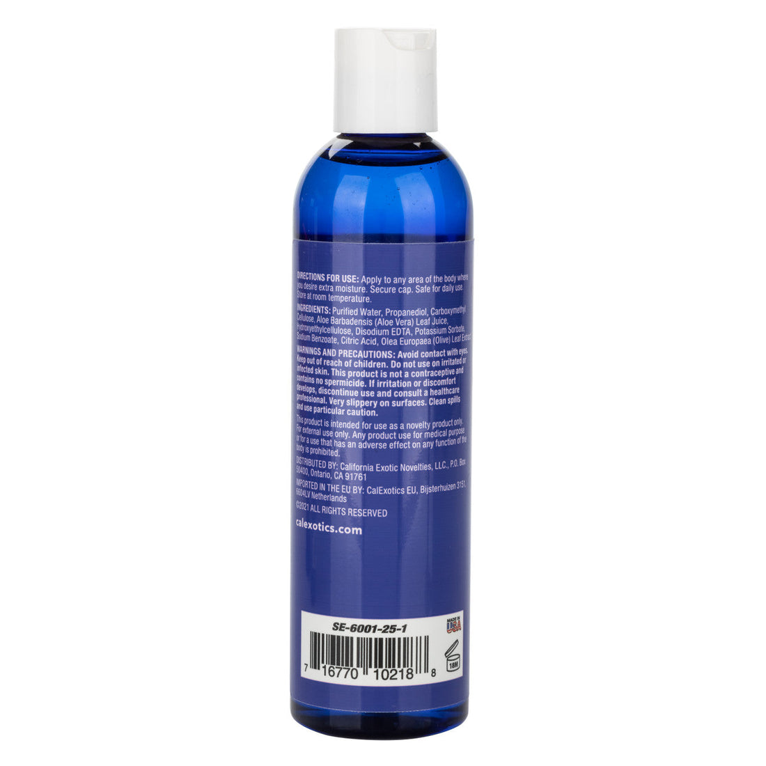 Admiral Ultra Slick Water Based Gel 8oz CALEXOTIC