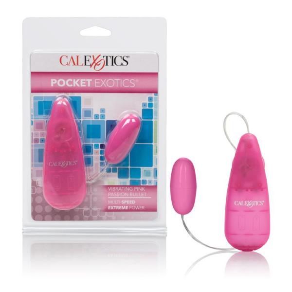 Pocket Exotics Vibrating Pink Passion Bullet - SP BOUTIQUE