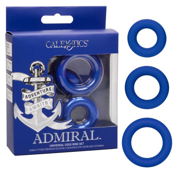 Admiral Universal Cock Ring Set CALEXOTIC
