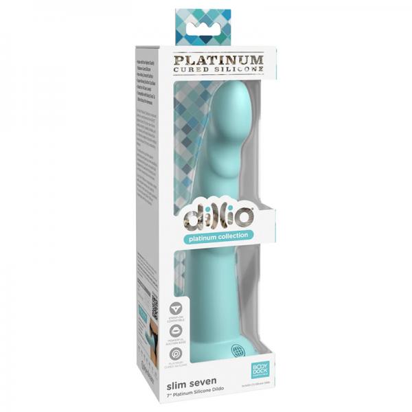 Dillio Platinum Slim Seven Silicone Dildo - SP BOUTIQUE