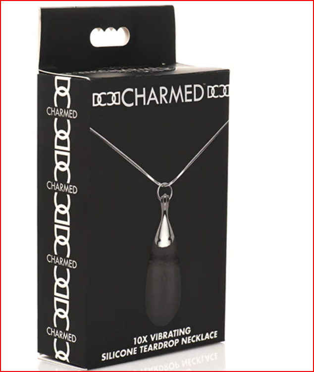 Charmed 10x  Silicone Teardrop Necklace - SP BOUTIQUE