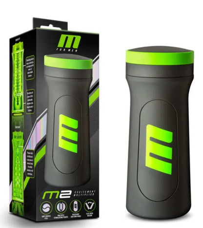 M for Men M2 Superior Stroker Black - SP BOUTIQUE
