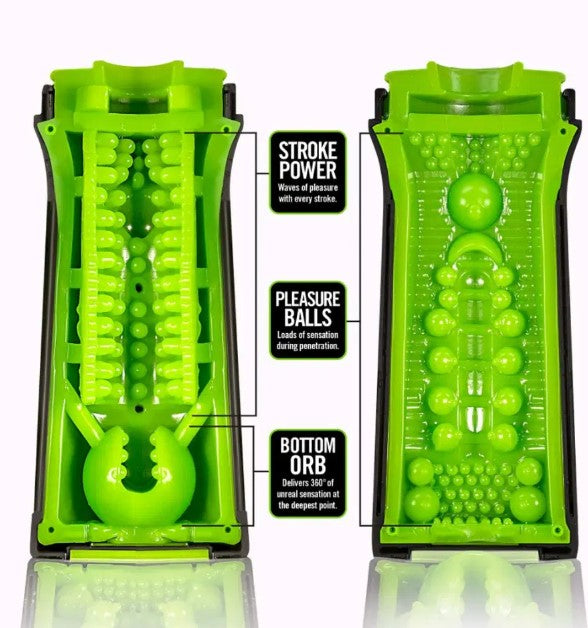 M for Men M2 Superior Stroker Black - SP BOUTIQUE