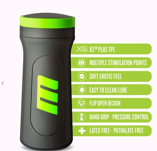 M for Men M2 Superior Stroker Black - SP BOUTIQUE