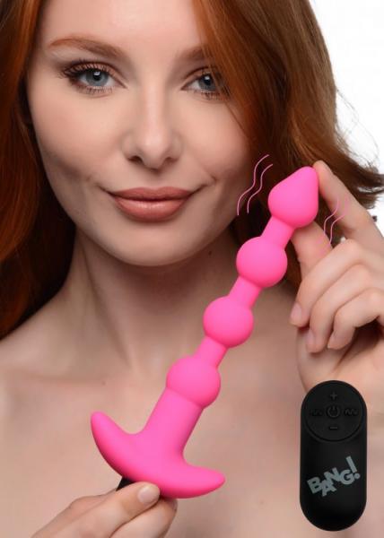 Bang Vibe Anal Beads W/remote - SP BOUTIQUE