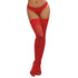 Dreamgirl Sheer Thigh-high Stockings With Silicone Lace Top - SP BOUTIQUE