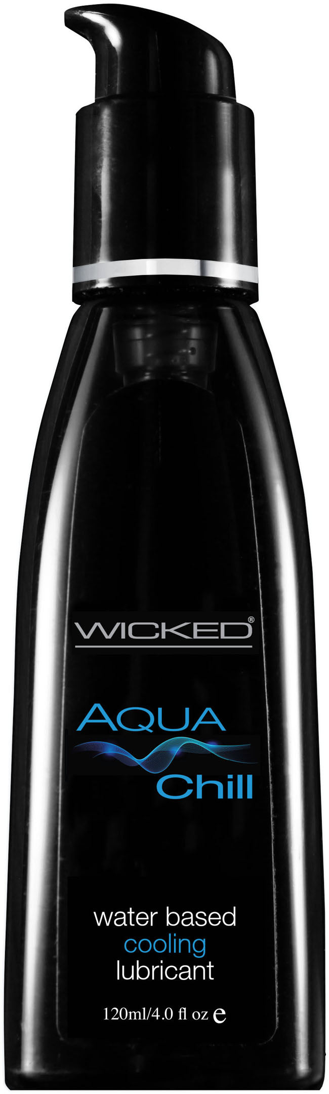 Wicked Aqua Chill 2oz Water-Based Lubricant with Cooling Sensation &amp; Natural Extracts - SP BOUTIQUE