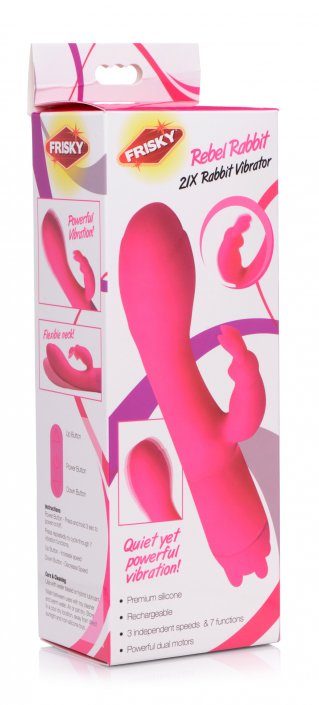 Rebel Rabbit 21X Silicone Vibrator SP BOUTIQUE