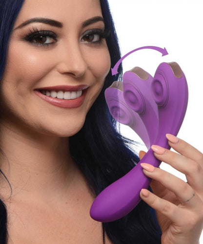 Pose Plus 10X Pulsing Bendable Silicone Vibrator - SP BOUTIQUE