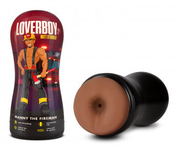 Loverboy - Manny the Fireman - Self Lubricating Stroker - Tan - SP BOUTIQUE