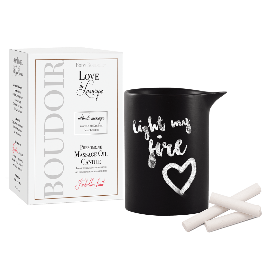LOVE IN LUXURY SEDUCED PHEROMONE SOY MASSAGE CANDLE - SP BOUTIQUE