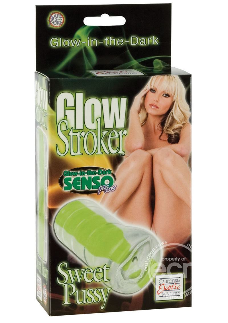 Glow stroker sweet pussy glow in the dark CALEXOTIC