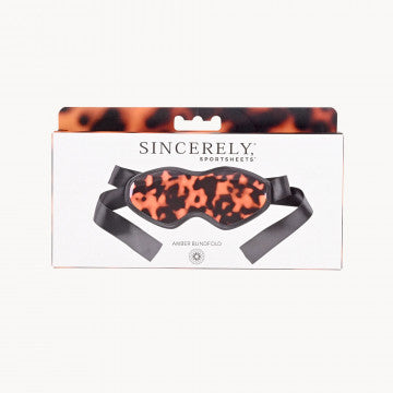 Sincerely Amber Blindfold - SP BOUTIQUE