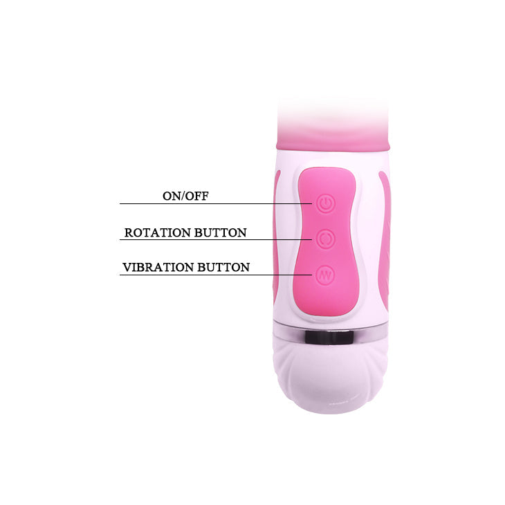 Pretty Love Antonie Twisting Rabbit - Pink - SP BOUTIQUE