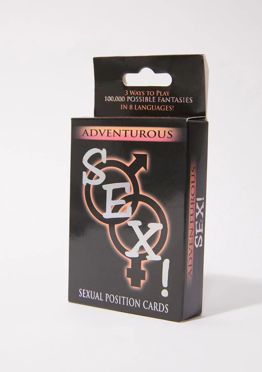 Adventurous Sex Game with 50 Provocative Position Cards for Unforgettable Fantasies - SP BOUTIQUE