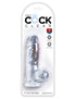 King Cock Clear W/ Balls - SP BOUTIQUE