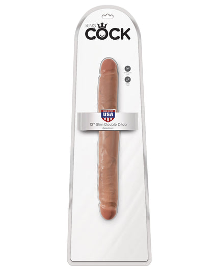 King Cock Slim Double Dildo - SP BOUTIQUE