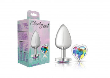 Cheeky Charms-Silver Metal Butt Plug - SP BOUTIQUE