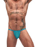 Male Power Mesh Rib Posing Strap - SP BOUTIQUE