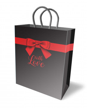 Elegant With Love Gift Bag – 11&quot; x 8&quot;, Perfect for Special Occasions by Little Genie - SP BOUTIQUE