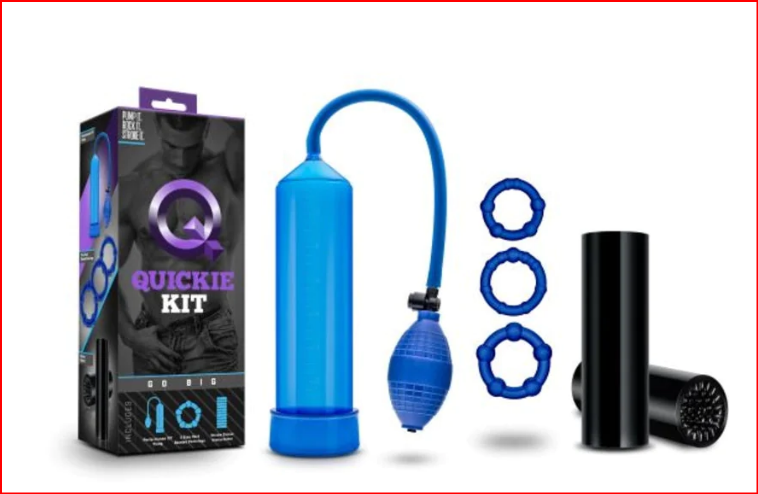 Quickie Kit - Go Big - Blue - SP BOUTIQUE
