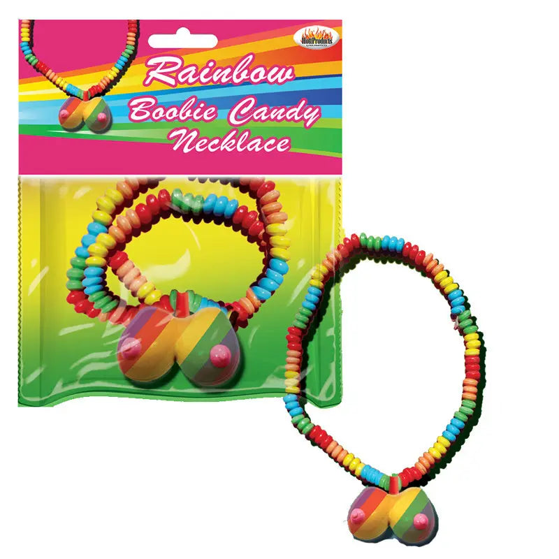 Rainbow Boobie Candy Necklace - SP BOUTIQUE