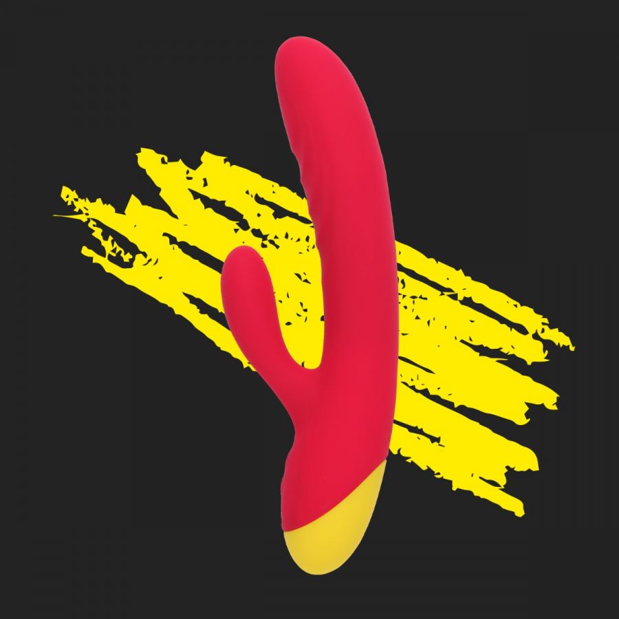 ROMP Jazz Rabbit Vibrator Berry WOW TECH