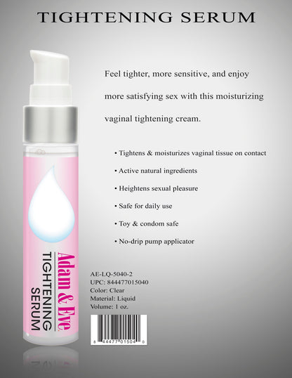 Adam and Eve Vaginal Tightening Cream - Moisturizing Serum for Enhanced Sensation and Pleasure - SP BOUTIQUE