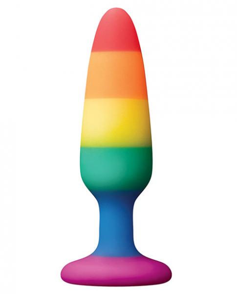 Colours Pride Edition Pleasure Plug Rainbow - SP BOUTIQUE