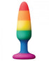 Colours Pride Edition Pleasure Plug Rainbow - SP BOUTIQUE