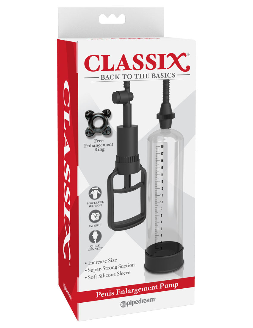 Classix Penis Enlargement Pump Clear - SP BOUTIQUE