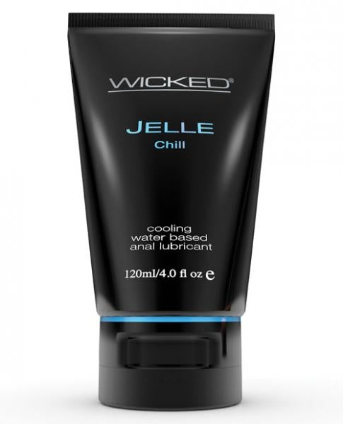 Wicked Jelle Anal Gel 4 Oz - Cooling Sensation Lubricant for Smooth, Long-Lasting Pleasure - SP BOUTIQUE